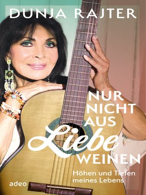 cover image of Nur nicht aus Liebe weinen